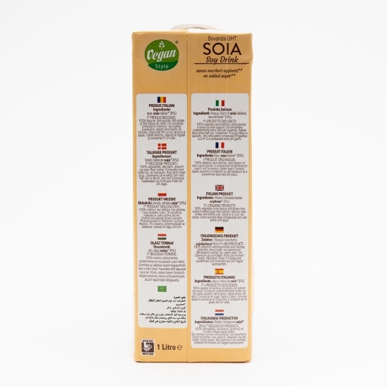Băutură vegetală eco din soia 1l