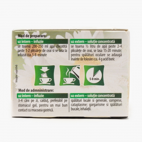 Ceai de mușețel 20 plicuri