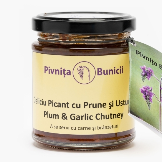 Deliciu picant cu prune și usturoi 190g