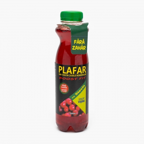 Sirop cu vișine Boost fit fără zahăr 0.5l