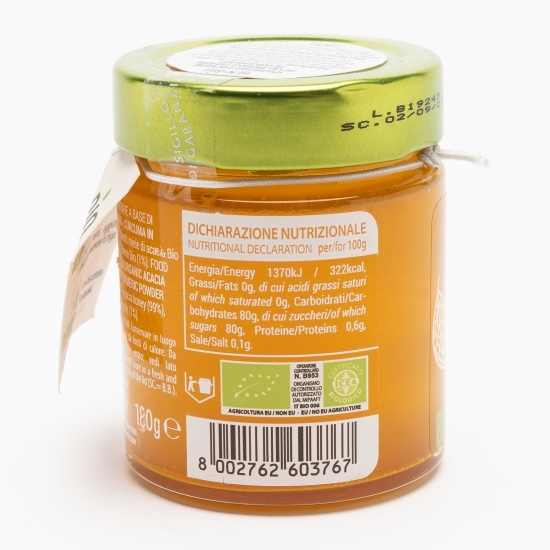 Specialitate din miere eco și curcuma 180g