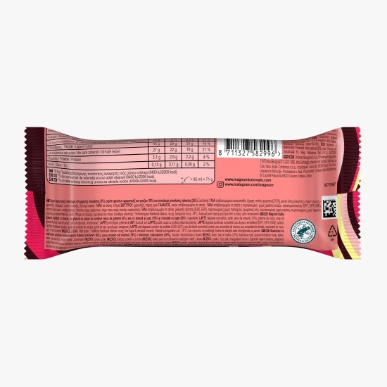 Înghețată Double cu aromă de zmeură 85ml