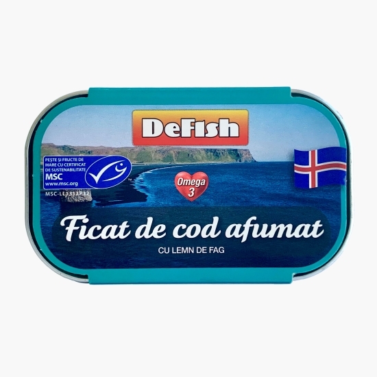 Ficat de cod afumat 120g