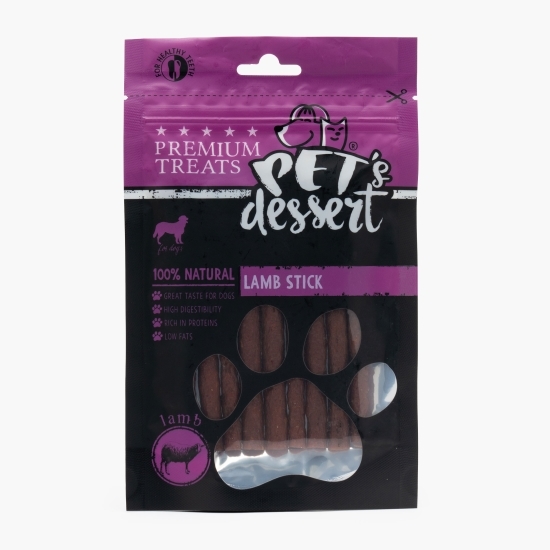 Recompense pentru câini adulți, 80g, cu carne de miel