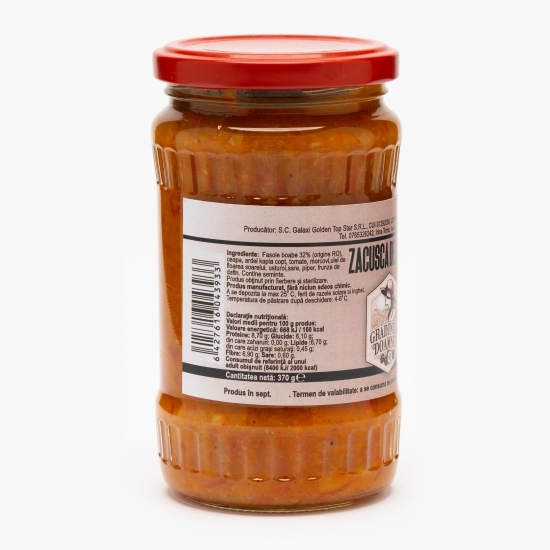 Zacuscă de fasole 370g