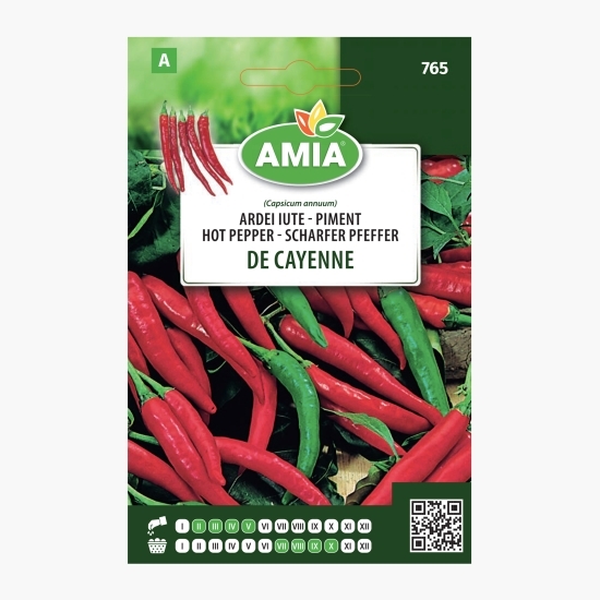 Semințe ardei iute de Cayenne 0.6g