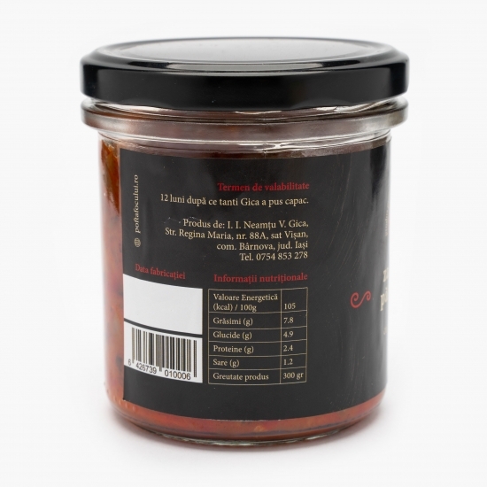 Zacuscă pătimașă cu ghebe zvelte 300g