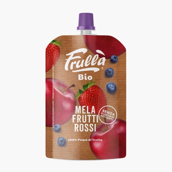 Piure eco din fructe roșii, pentru copii, 100g