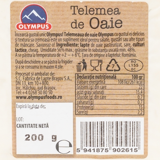 Telemea de oaie 200g