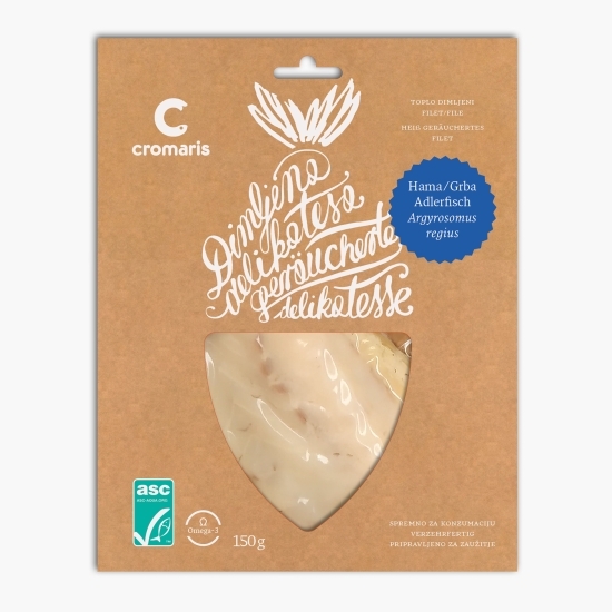 File de corvină afumată 150g