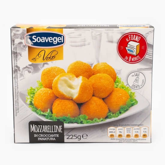 Mini mozzarella pane 225g