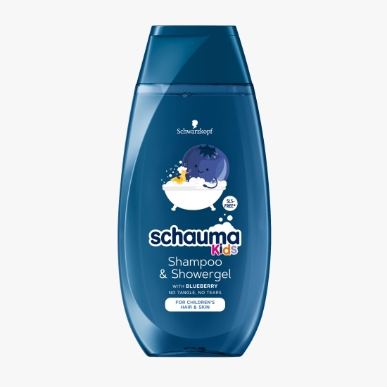 Șampon și gel de duș pentru copii 0.25l