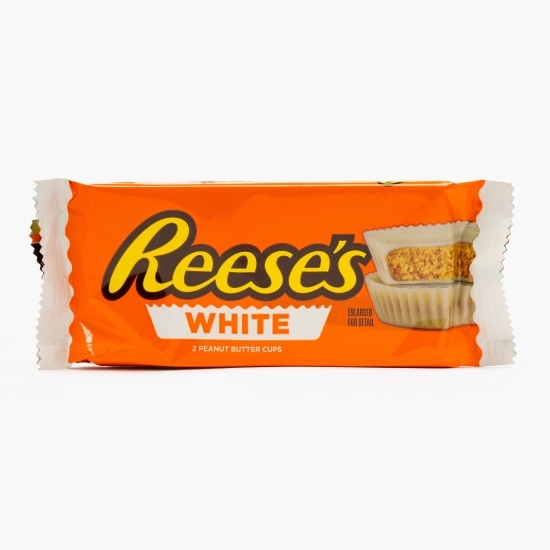 Ciocolată albă cu cremă de arahide 39.5g