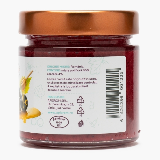 Miere cremă cu coacăze 280g