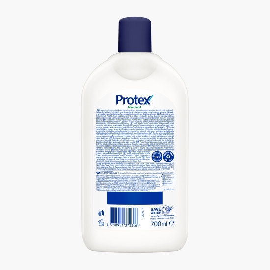 Rezervă săpun lichid antibacterian Herbal 700ml
