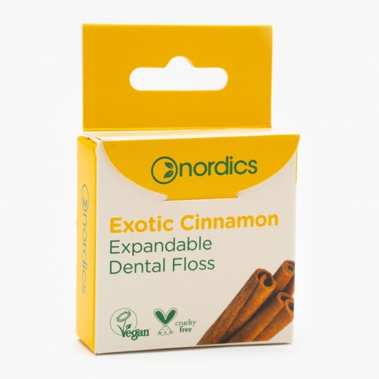 Ață dentară naturală cu scorțișoară 30m