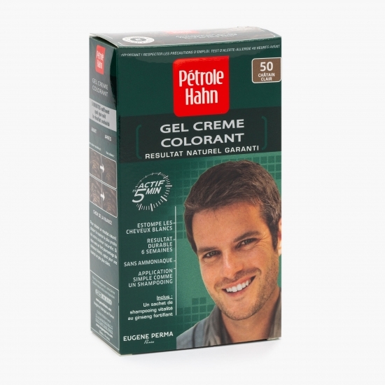 Vopsea de păr fără amoniac pentru bărbați nr. 50 Șaten deschis 85ml