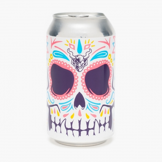 Bere artizanală Buenaveza Salt & Lime Lager, doză 355ml