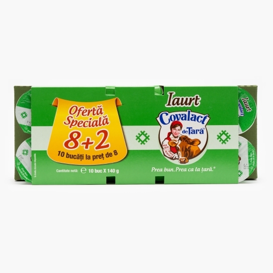 Iaurt 2,8% grăsime 10x140g