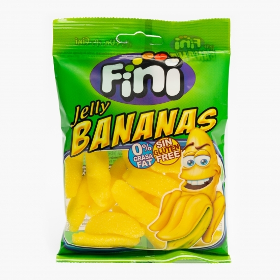 Jeleuri gumate cu aromă de banane fără gluten 100g