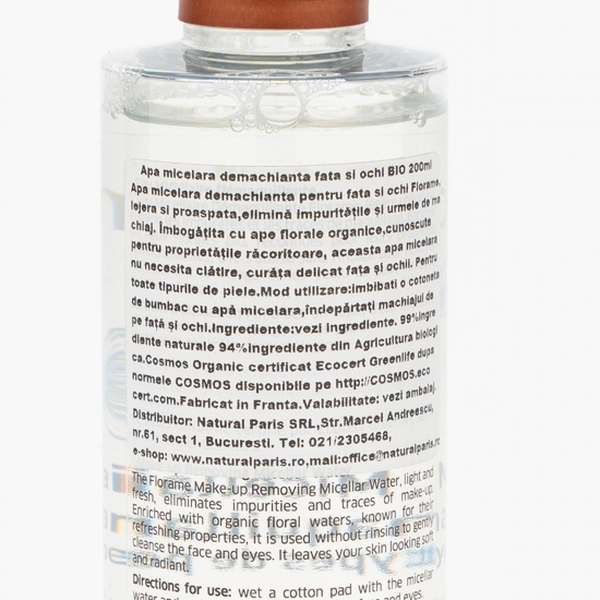 Apă micelară bio pentru față și ochi 200ml