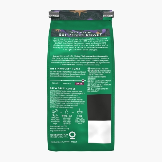 Cafea boabe Espresso Dark Roast 200g