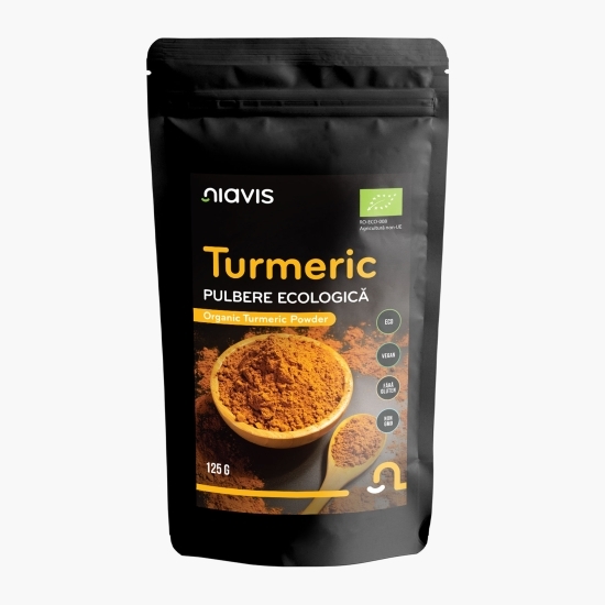 Turmeric pulbere ecologică 125g