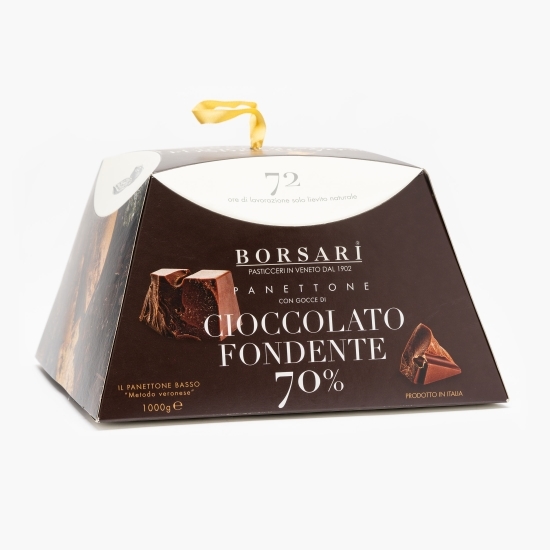 Panettone cu bucăți de ciocolată neagră 1000g
