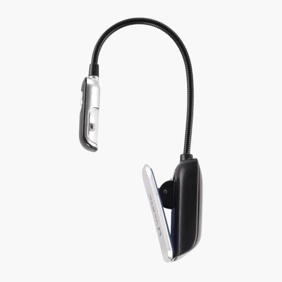 Lampă de citit 16618, LED Book Light, 2 x CR2032
