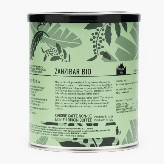 Zanzibar 250g, cafea măcinată eco