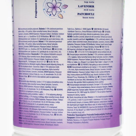 Balsam rufe Lavender 58 spălări 1.45l