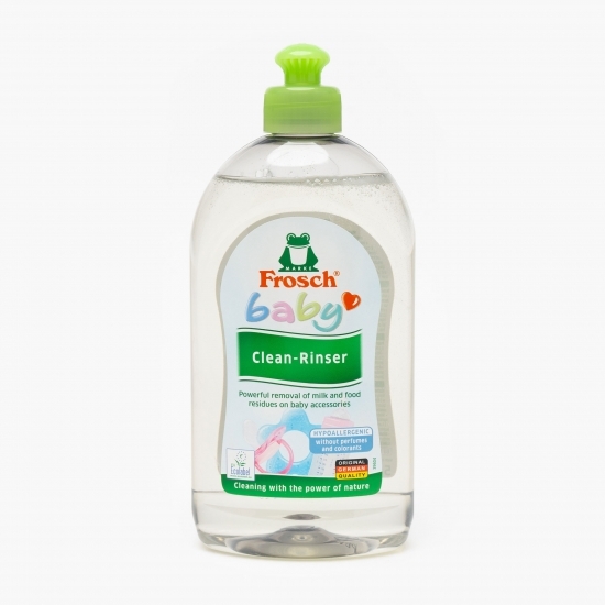 Soluție hipoalergenică de curățare pentru vase și biberoane 0.5l