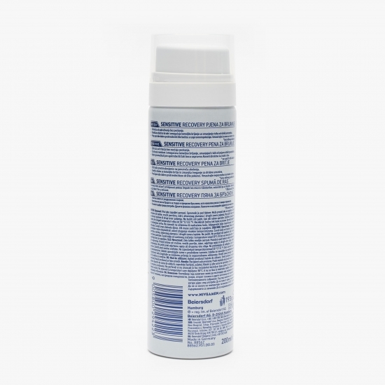 Spumă pentru ras Sensitive Recovery 200ml