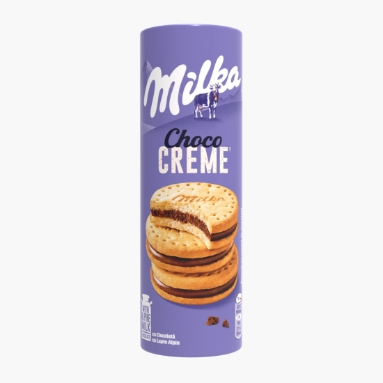 Biscuiți sandwich cu cremă de ciocolată 260g