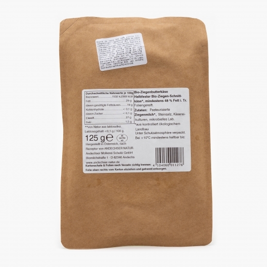Brânză eco de capră, fără lactoză, 48% grăsime 125g