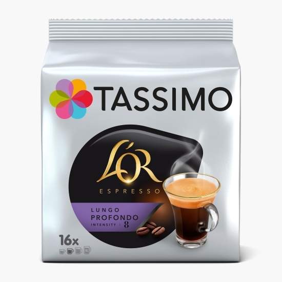 Lungo Profondo, 16 băuturi, 128g, capsule cafea