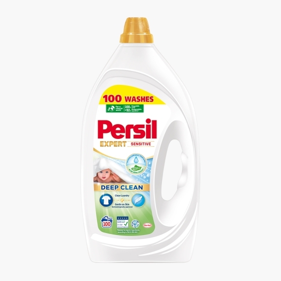 Detergent de rufe lichid Expert Sensitive Deep Clean, 100 spălări, 4.5l