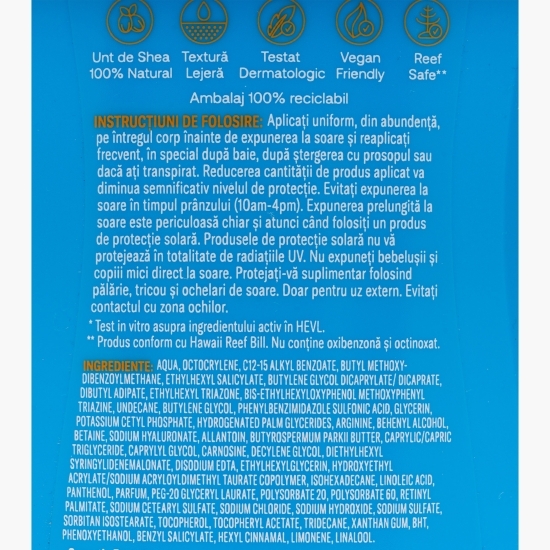 Loțiune protecție solară Sun SPF50, 200ml