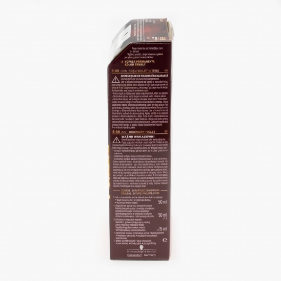 Vopsea de păr permanentă Deluxe Oil-Care Color 679 intensive red violet 135ml