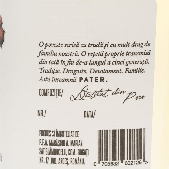 Rachiu de pere 37% alc. 0.7l
