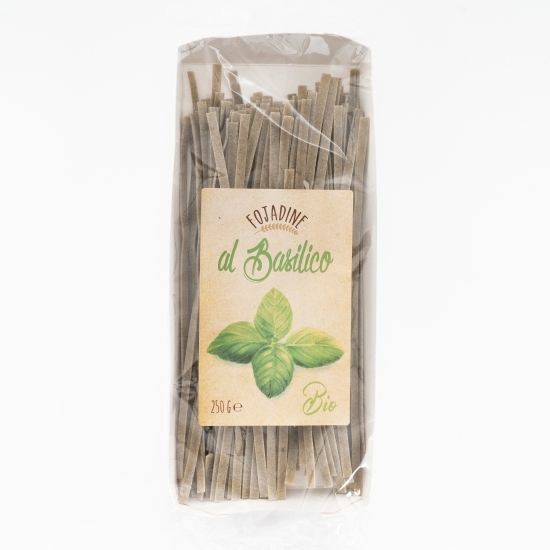 Paste tagliatelle eco din grâu dur și busuioc 250g