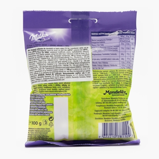 Mini ouă de ciocolată cu lapte alpin 100g