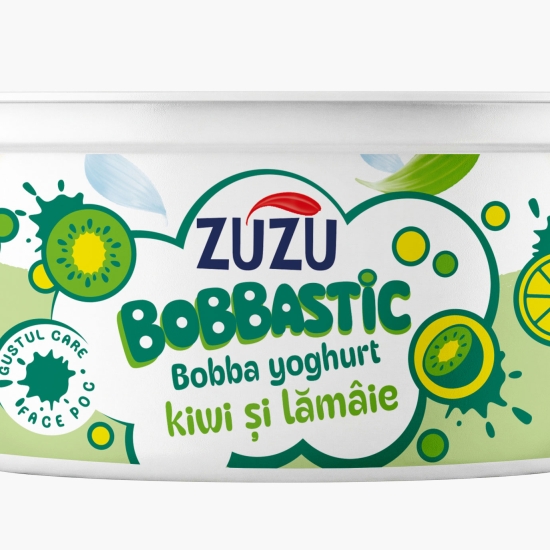 Iaurt cu bule de lămâie și kiwi Bobbastic, 150g