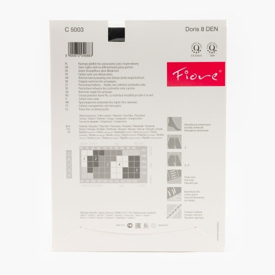 Ciorap Doris 8den Negru no. 2