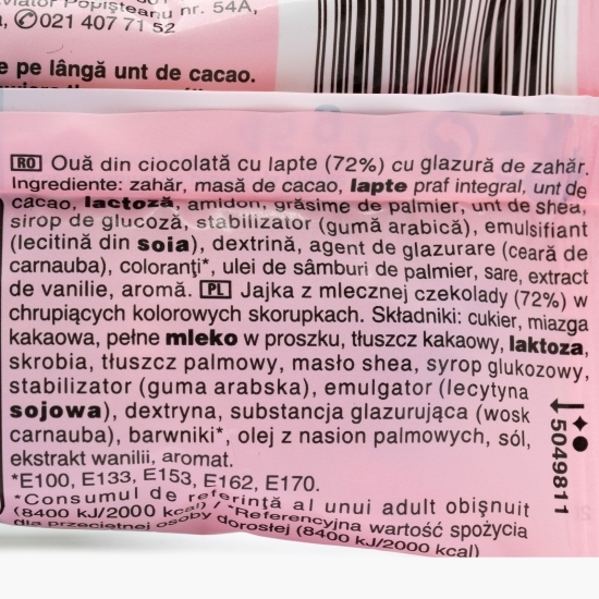 M&M'S - Ouă pătate Paște din ciocolată cu lapte, Chocolate Eggs, 45g