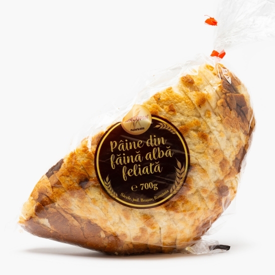 Pâine din făină albă și cartofi feliată 700g