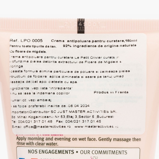 Cremă demachiantă flori migdale 150ml 