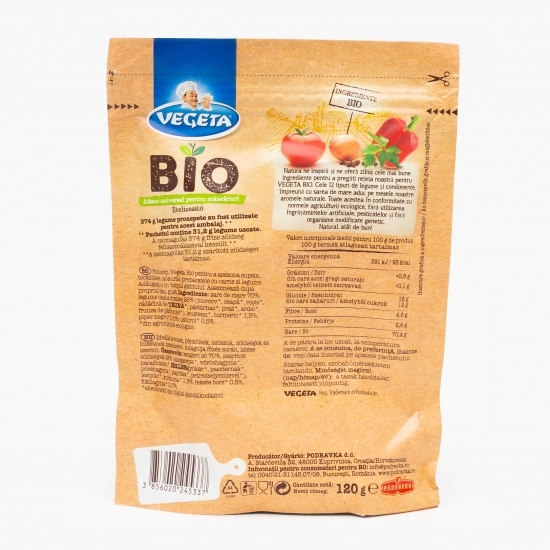 Bază pentru mâncăruri cu gust de legume eco 120g