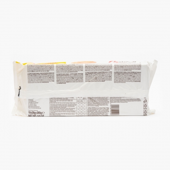 Mini prăjituri cu cremă de căpșuni, 10 buc x 28g