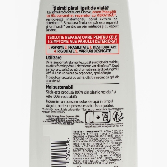 Balsam reconstituant pentru păr deteriorat, Total Repair 5, 200ml